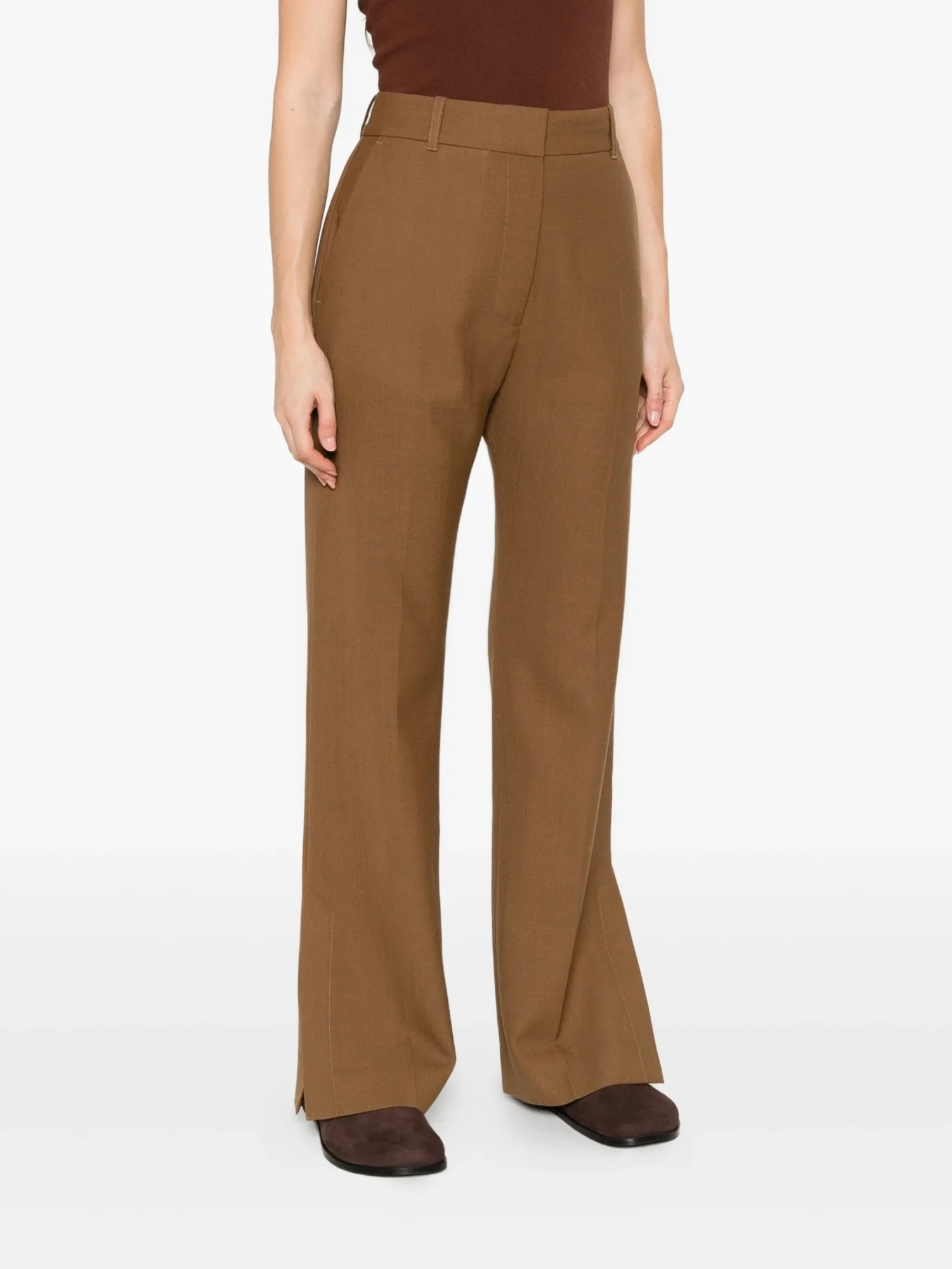 Studio Nicholson Pant In Brown