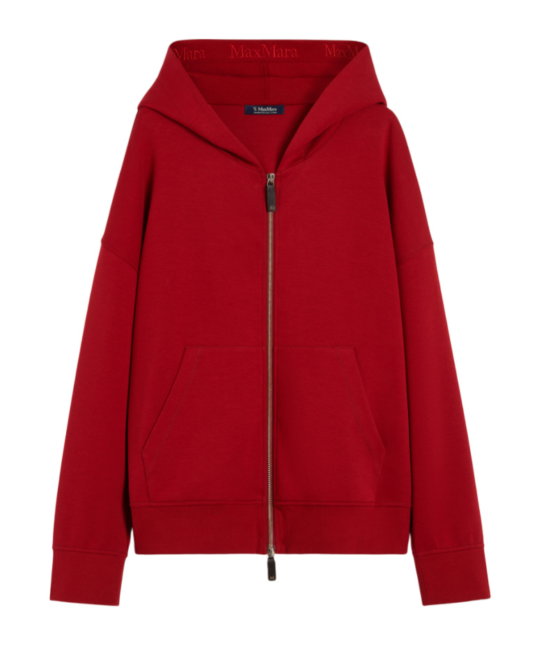 Max Mara Knitted Hooded Sweatshirt
