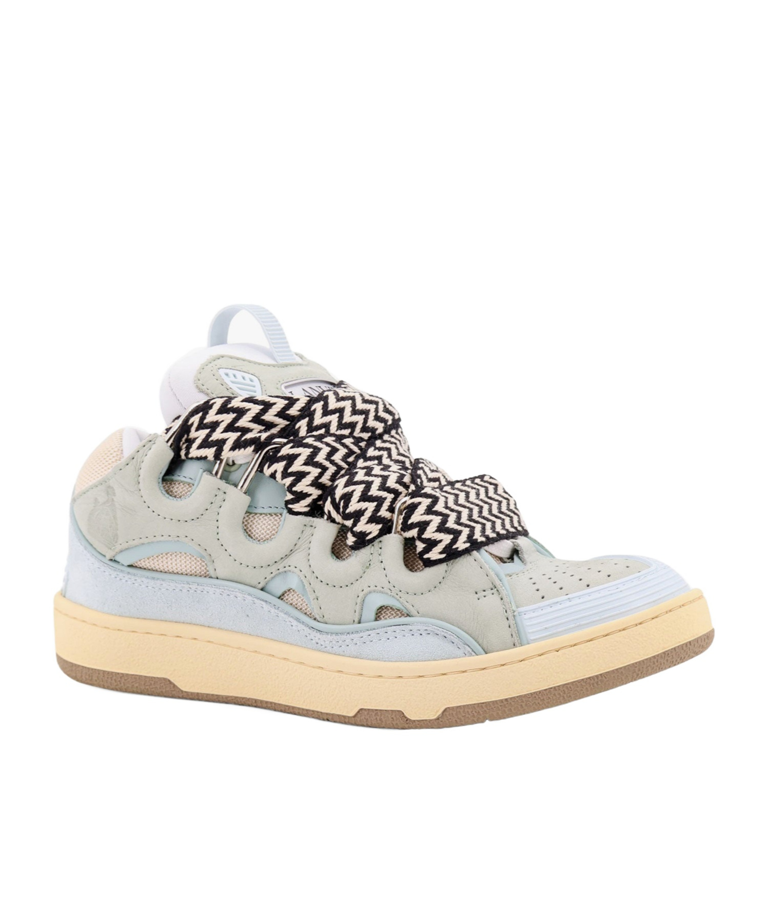 Lanvin Curb Sneakers In Blue