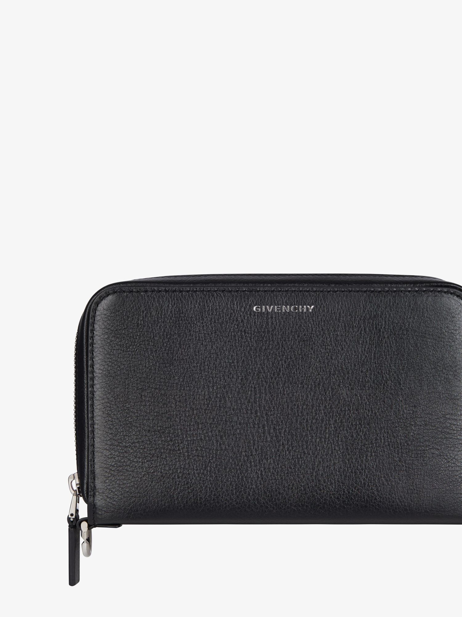 Givenchy Voyou Logo Wallet In Black