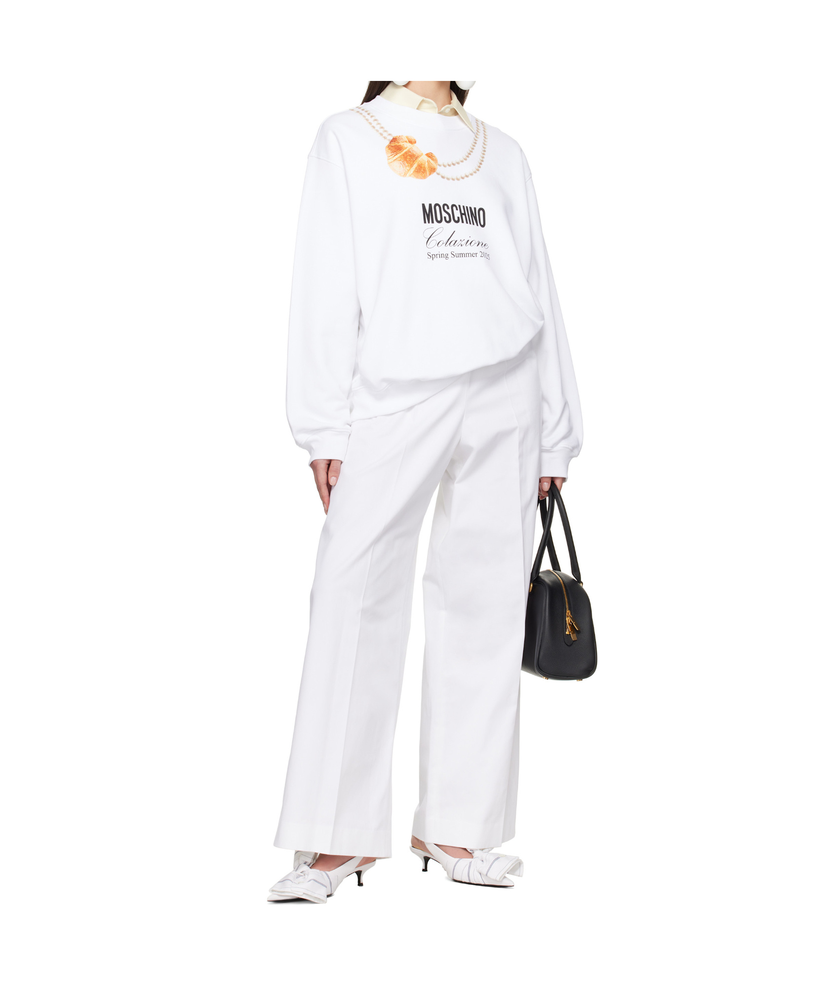 MOSCHINO LONG SLEEVE SWEATSHIRT