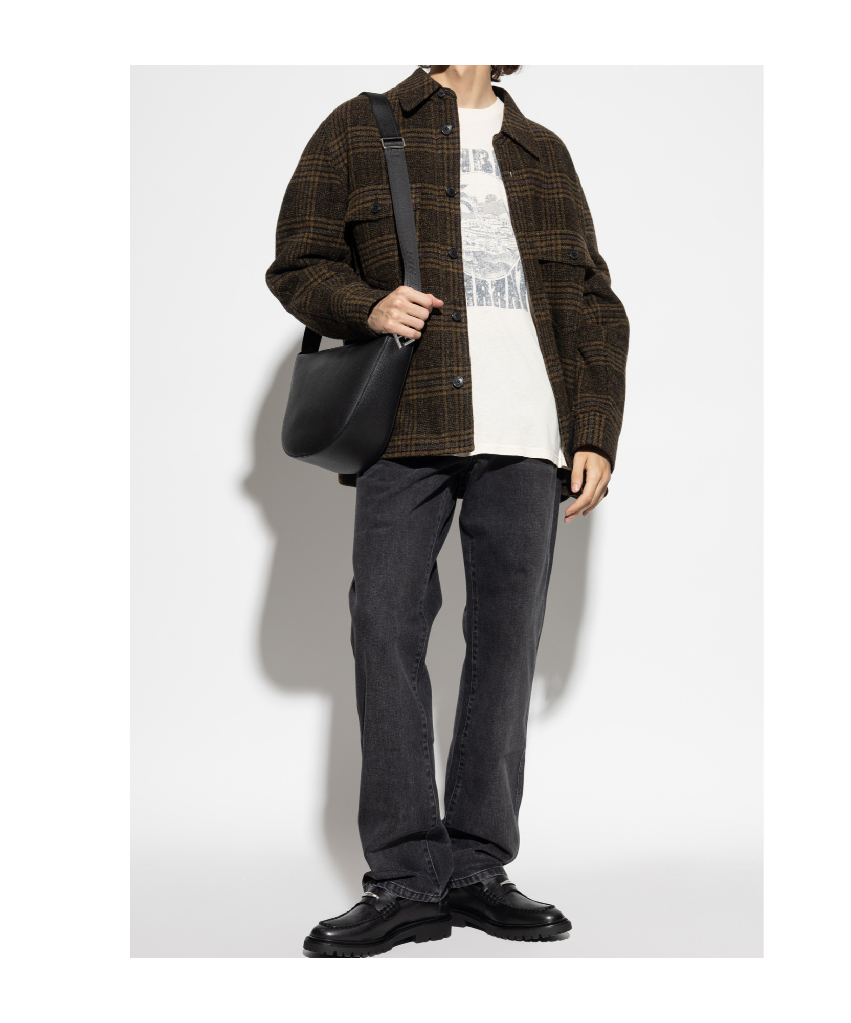 Isabel Marant Belt Loop Jeans In Gray