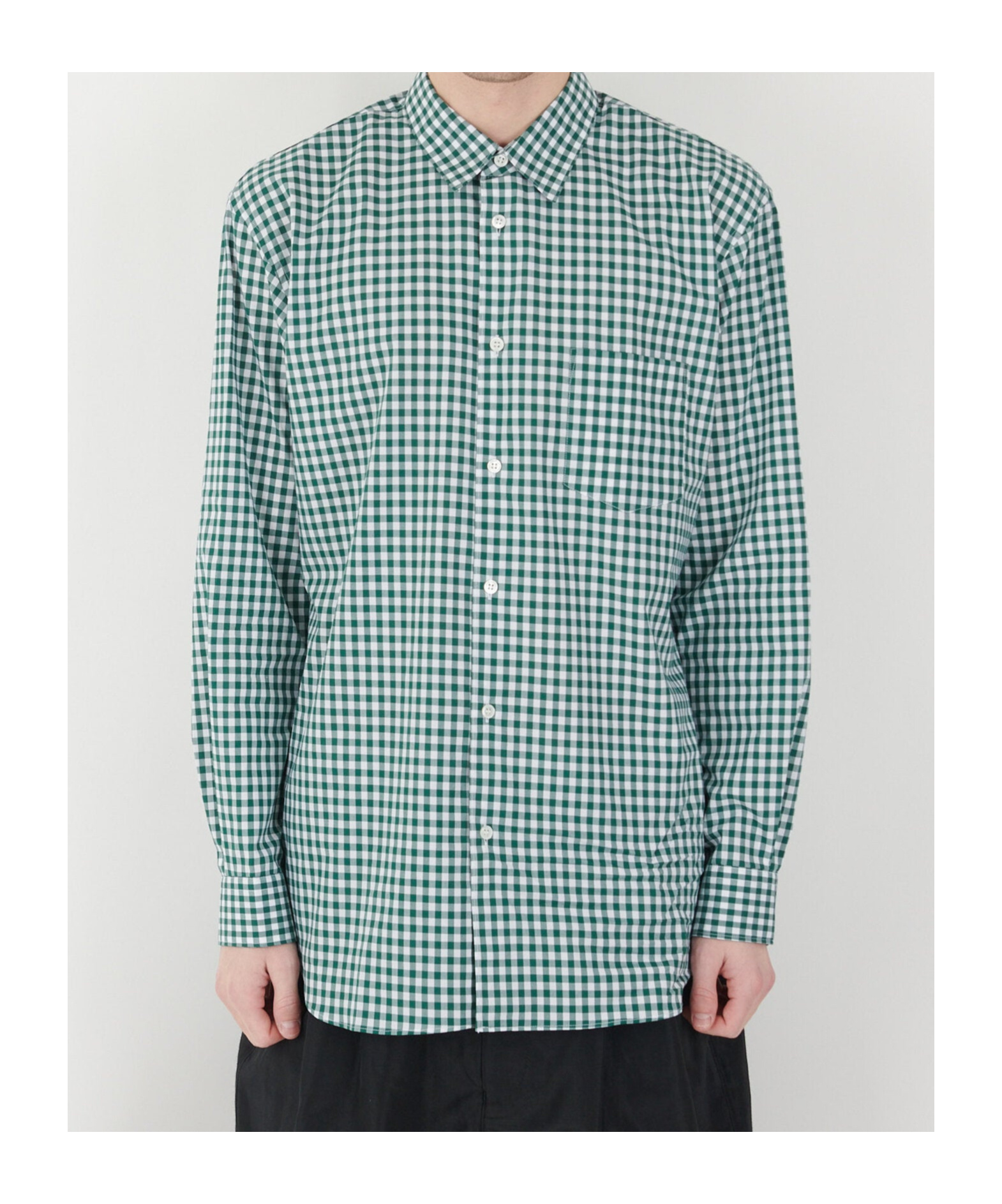 Comme Des Garçons Plaid Shirt