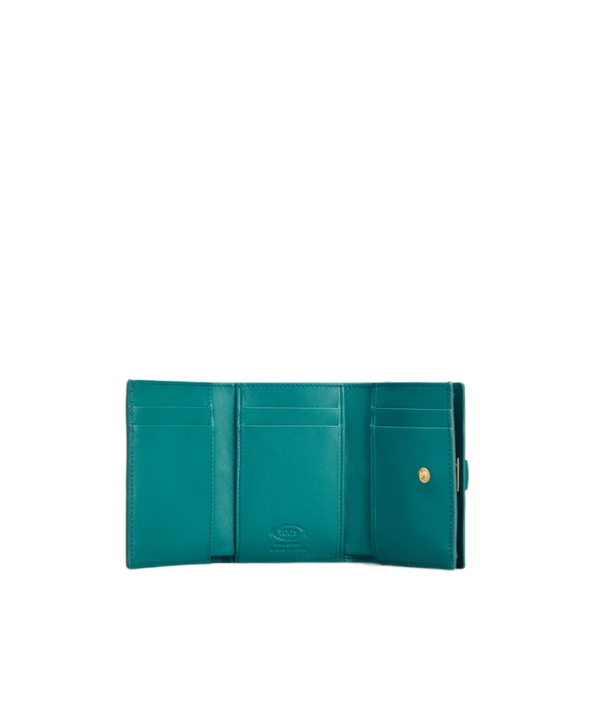Tod's T Timeless Wallet In Green