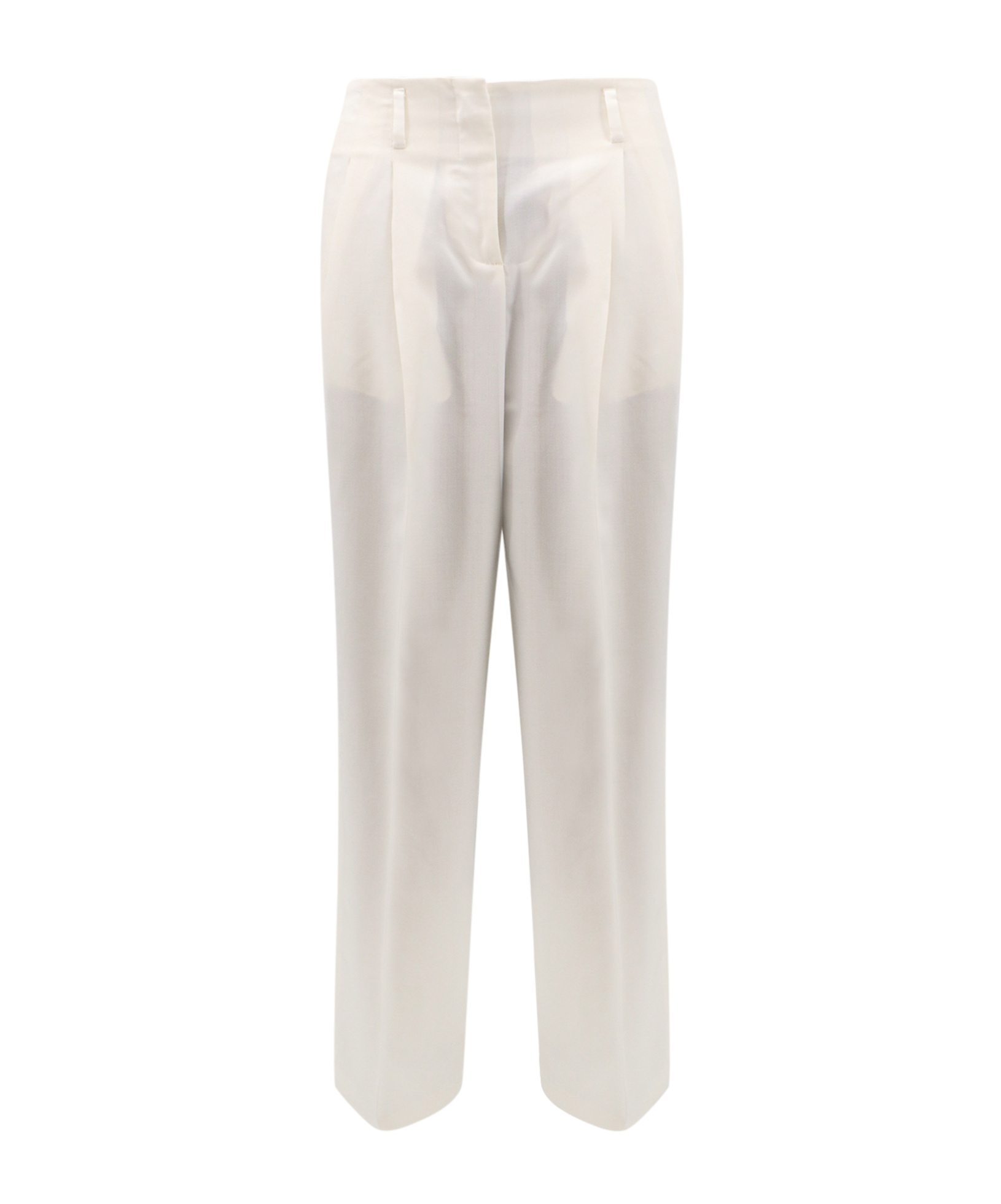 Shop Golden Goose Women's Joggers In Aged White Wool Blend