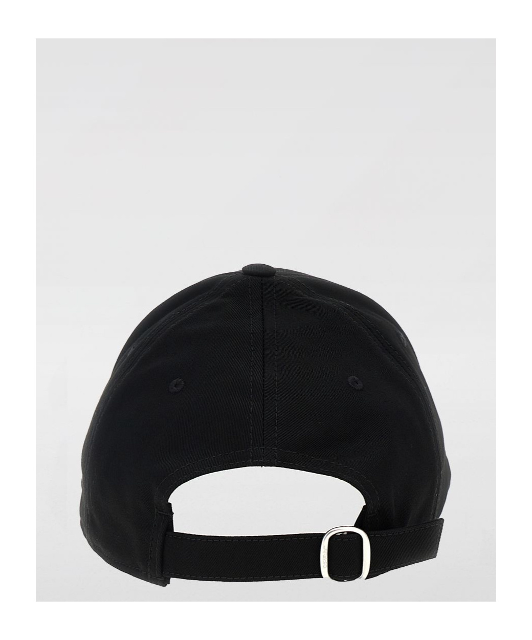 Off-white Eyelet Vents Six-panel Construction Cap In Black