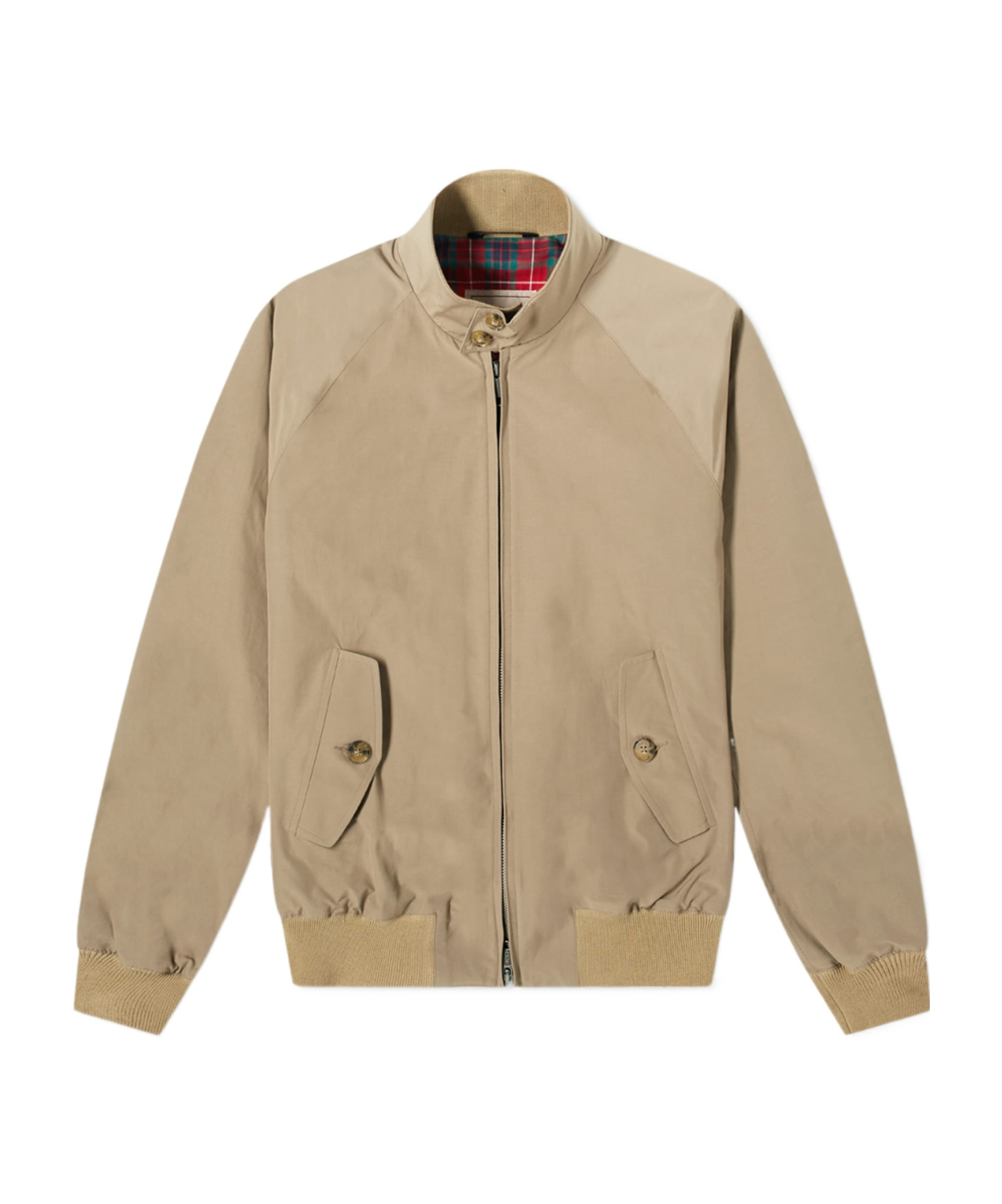BARACUTA HIGH NECK BOMBER JACKET