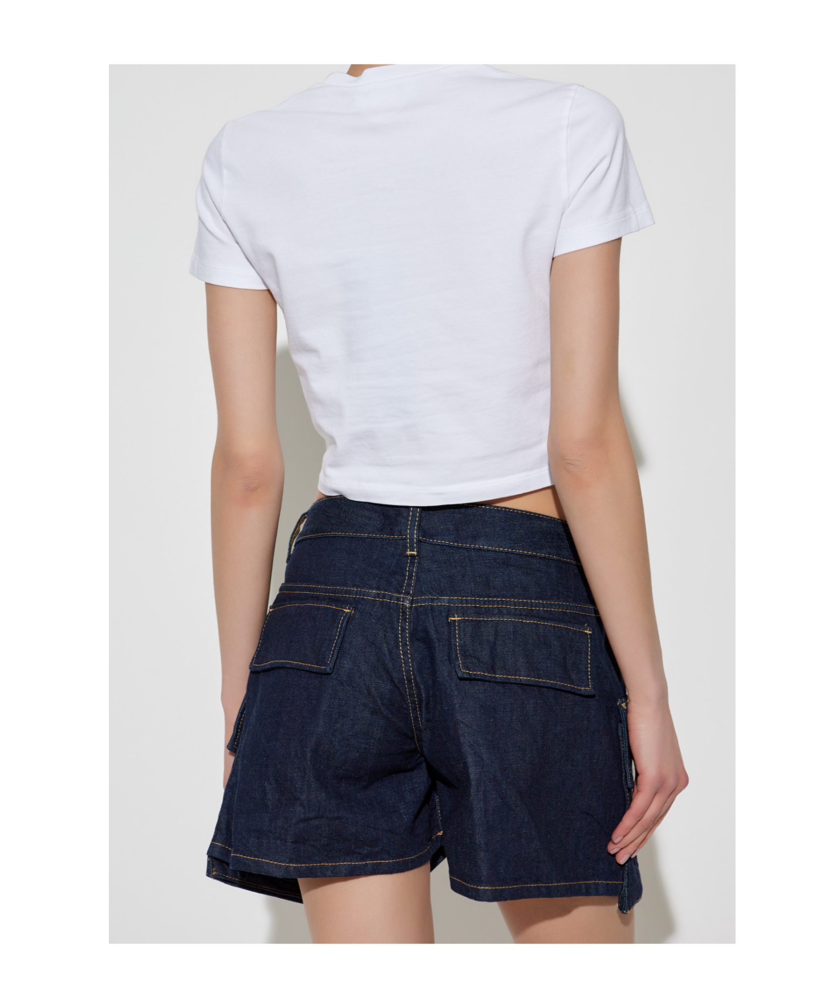 Shop Dsquared2 Icon Cropped T-shirt
