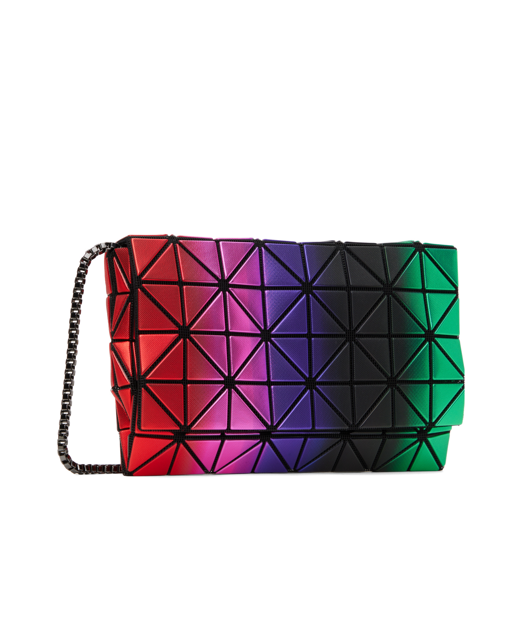 Bao Bao Issey Miyake Womens Magic Hour Woven Cross-body Bag Red Base In Black