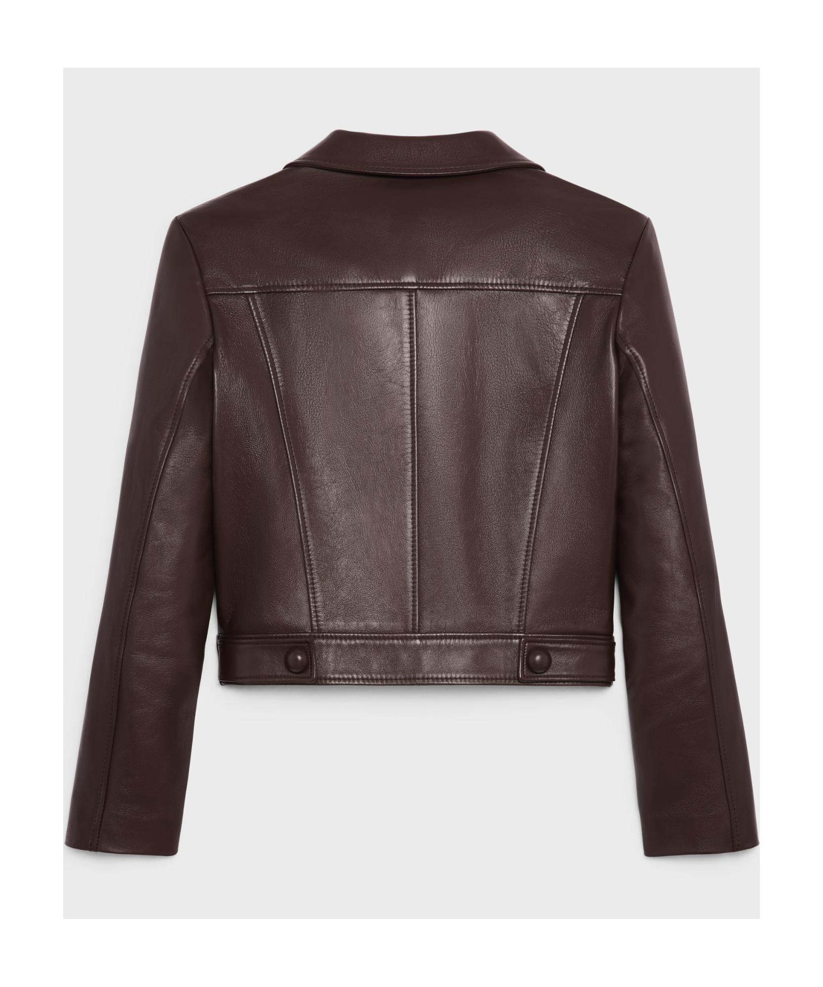 CELINE LONG-SLEEVED LEATHER JACKET 