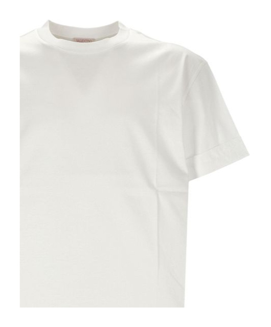 Valentino T Shirt With Toile Iconographe Detail In White