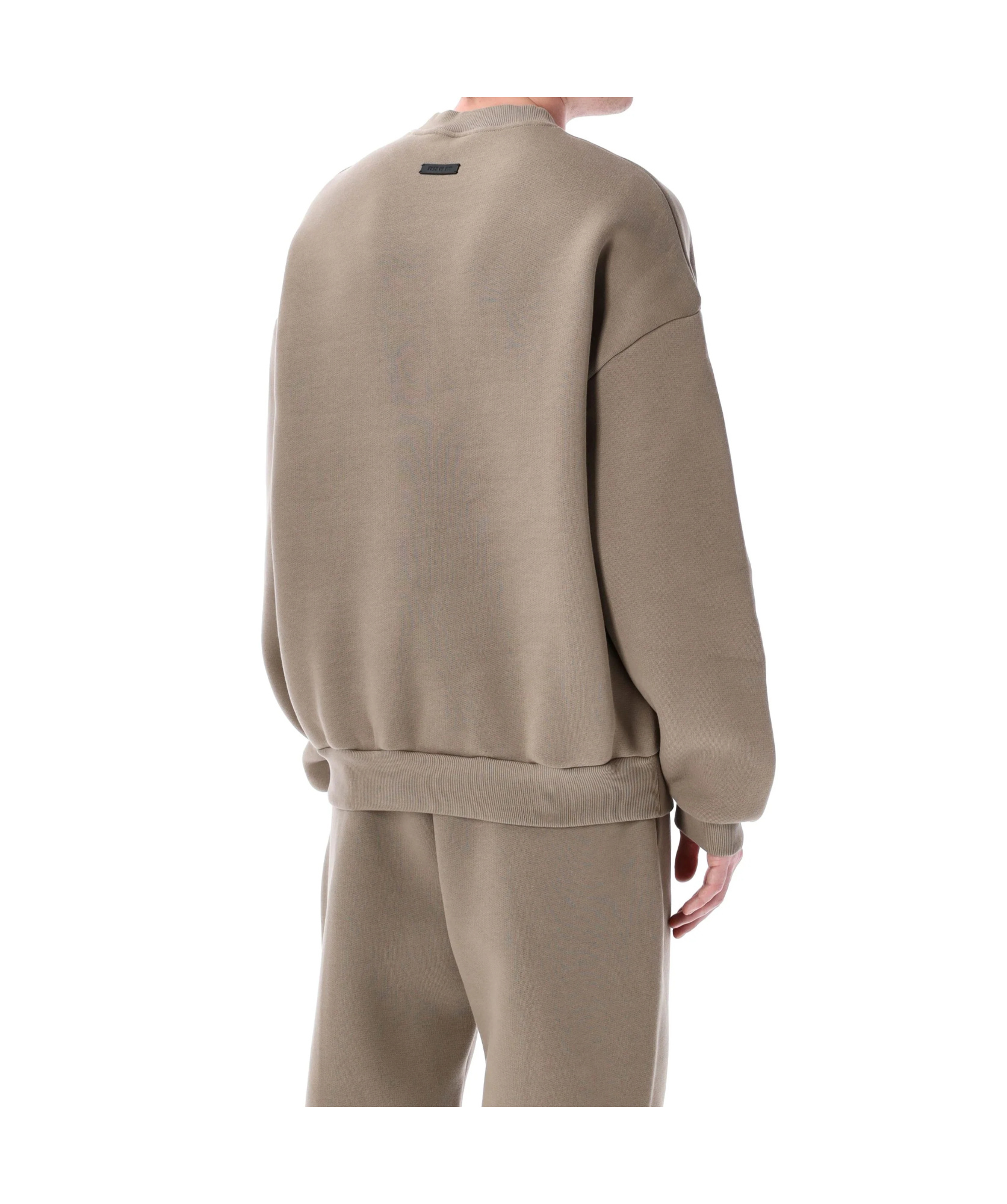 Fear Of God Crew Neck Sweatshirt In Brown