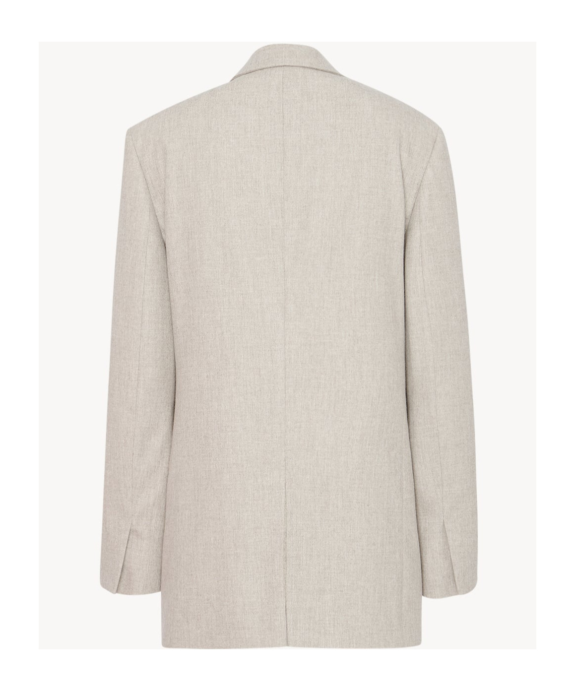 The Row Wool And Cashmere Suit Coat In Nude