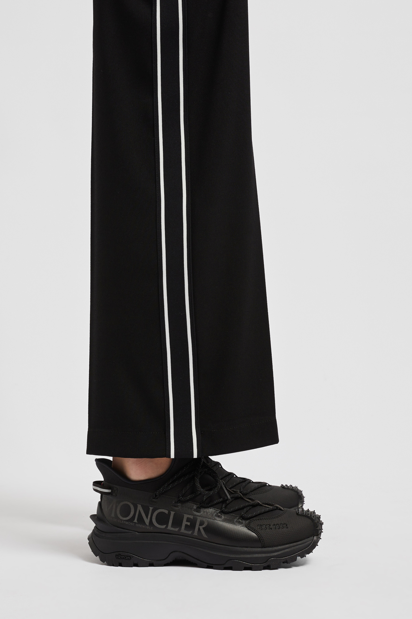 Shop Moncler Trailgrip Lite 2 Trainers In Black