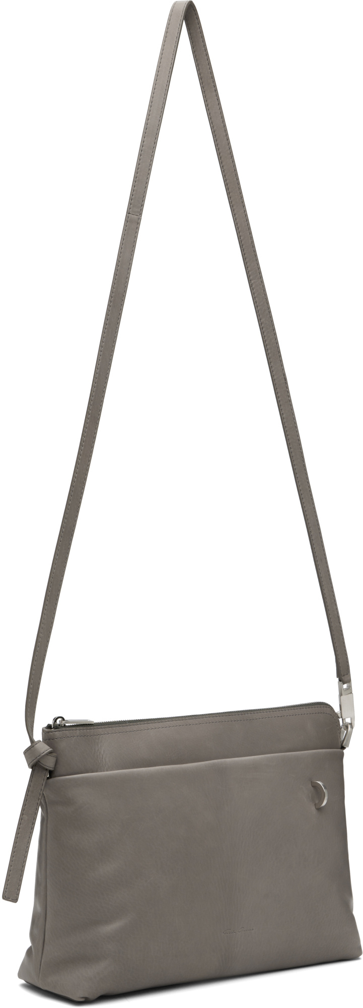 Rick Owens Concordians Adri Shoulder Bag In Gray