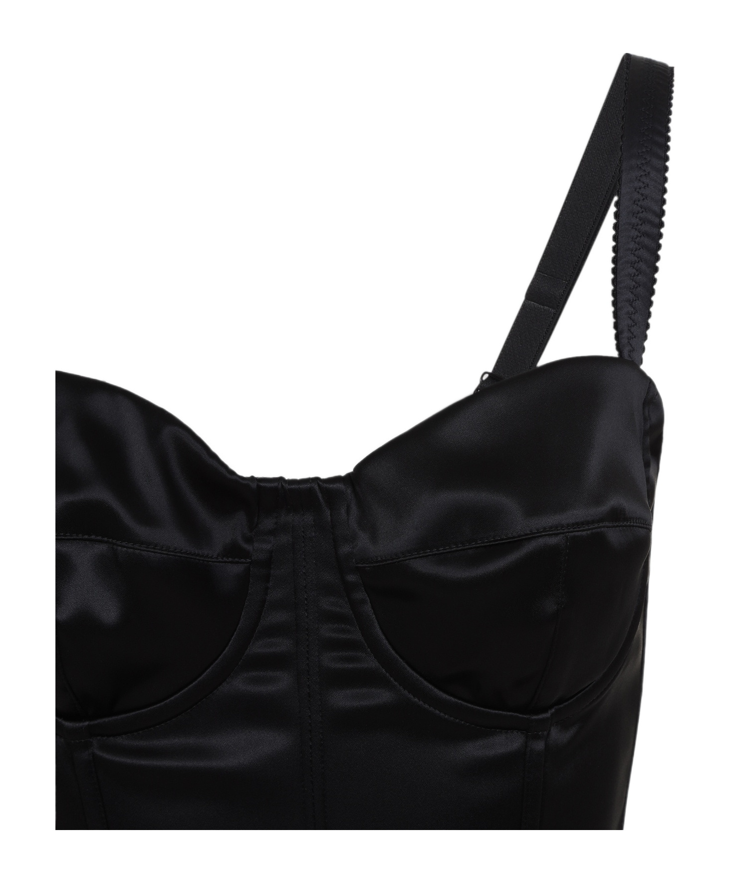 DOLCE & GABBANA DOLCE  GABBANA SLEEVELESS SATIN GOWN