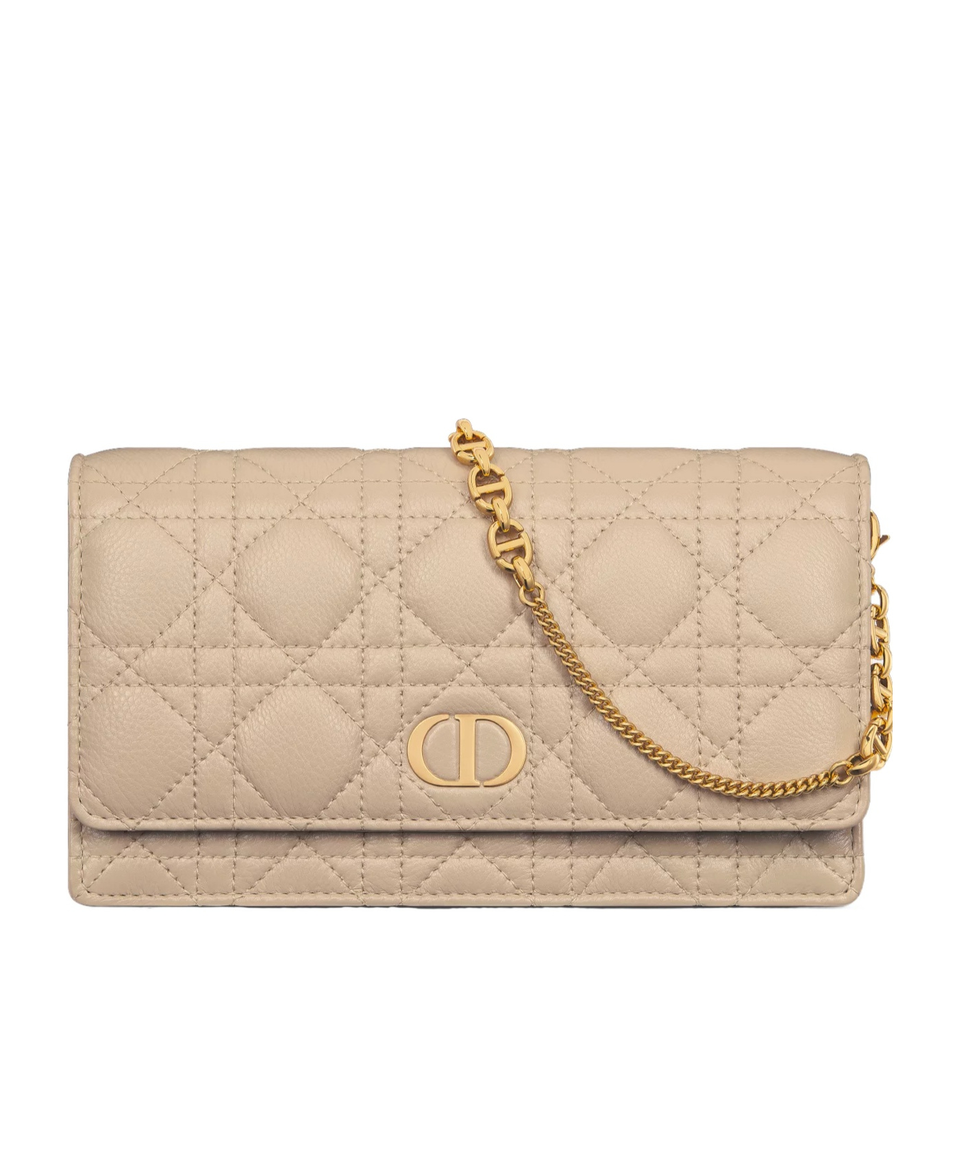 Dior Caro Pouch With Chain