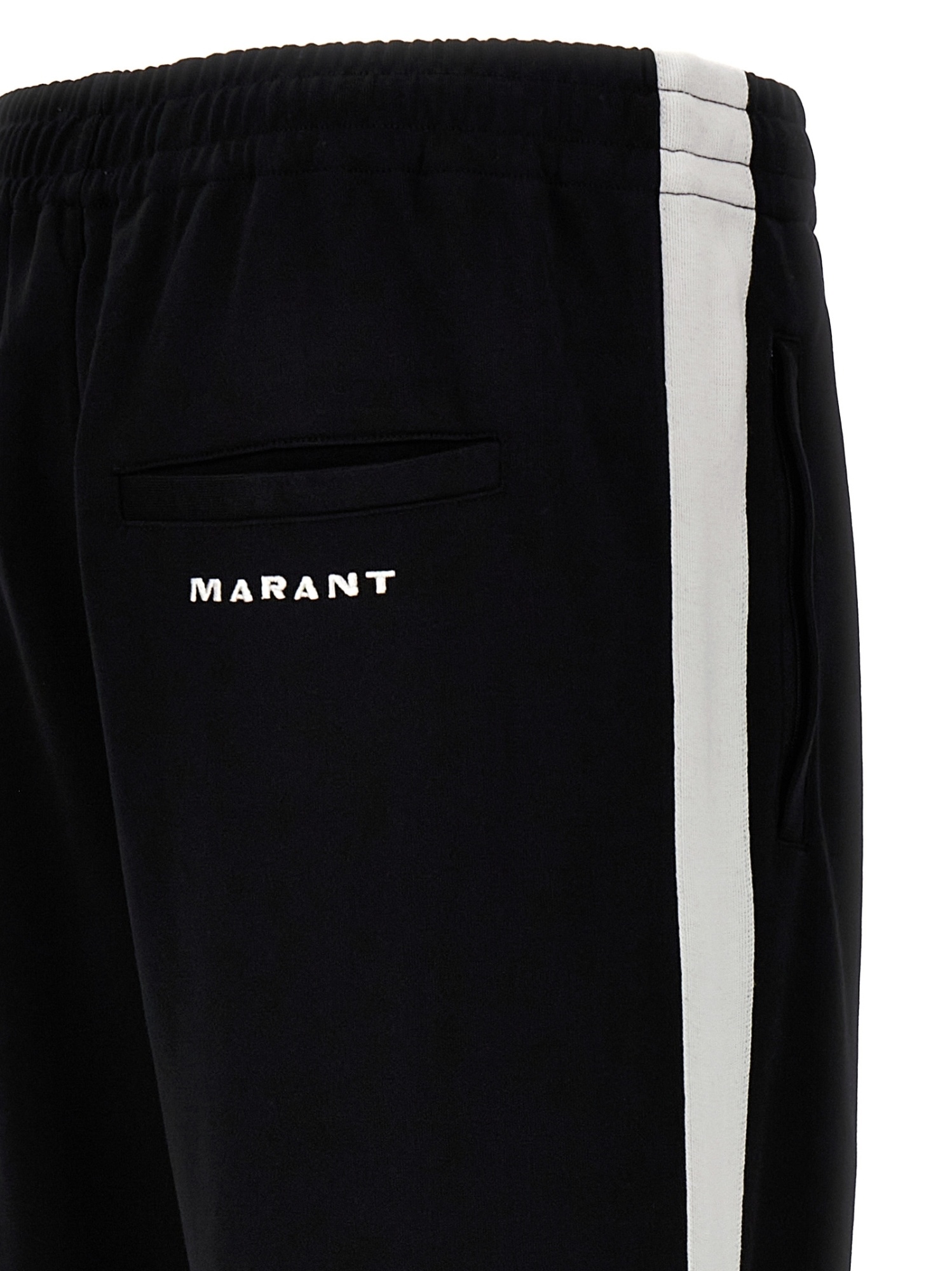 Isabel Marant Ryamy Straight-leg Track Pants In Black