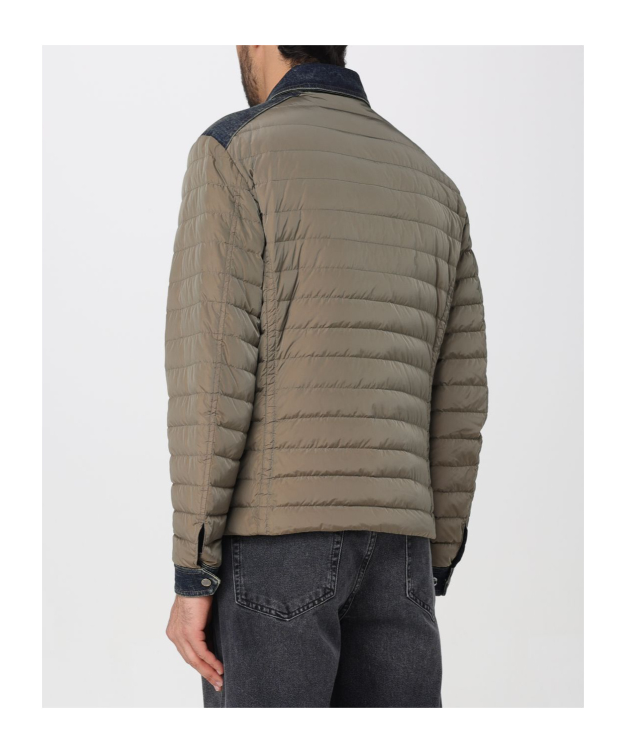 Moorer Jacket  Men Color Green In Gray