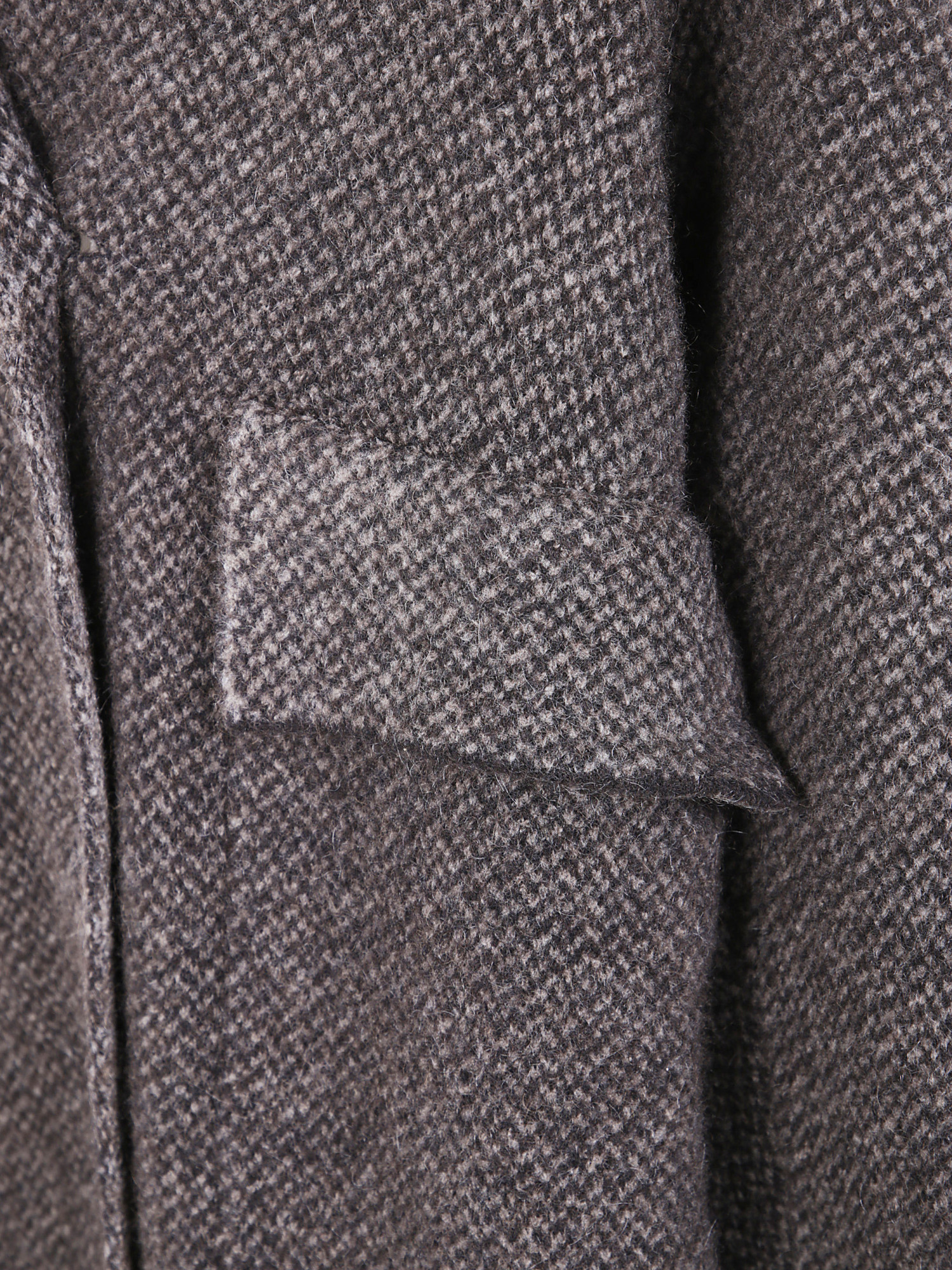 Boboutic Double Breasted Coat In Gray