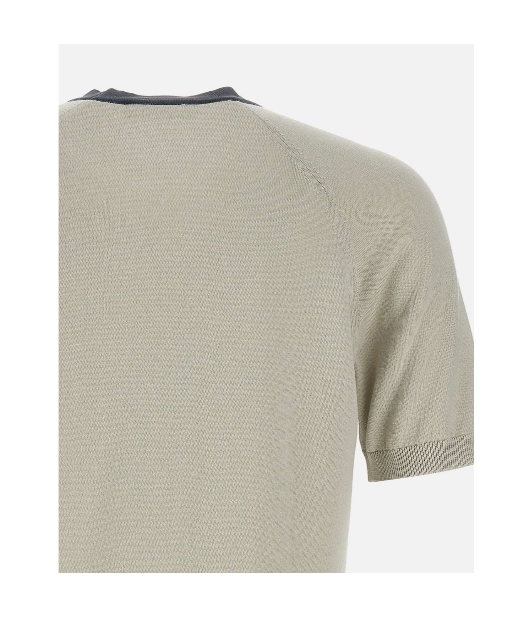 Gran Sasso T-shirt Knitting Pattern Sand  In Gray