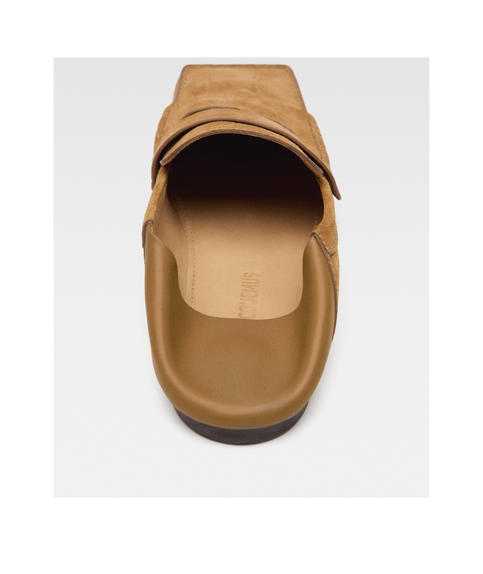 Jacquemus Les Mocassins Carre In Brown