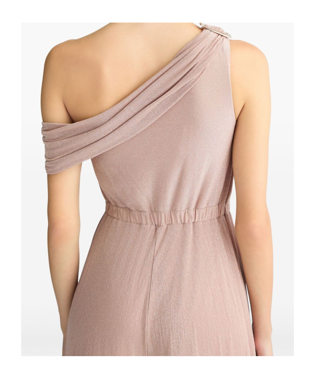Liu •jo Liu Jo Elegant Powder Pink Sleeveless Evening Dress In Nude