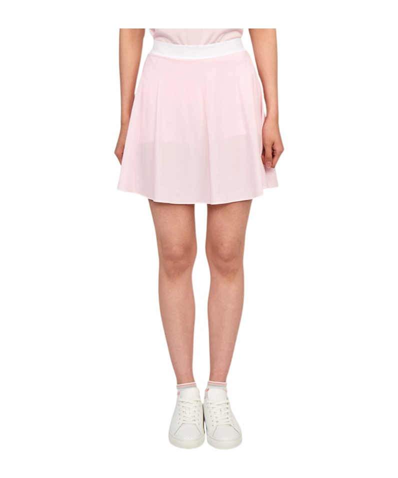 J. Lindeberg Pleated Midi Skirt In Animal Print