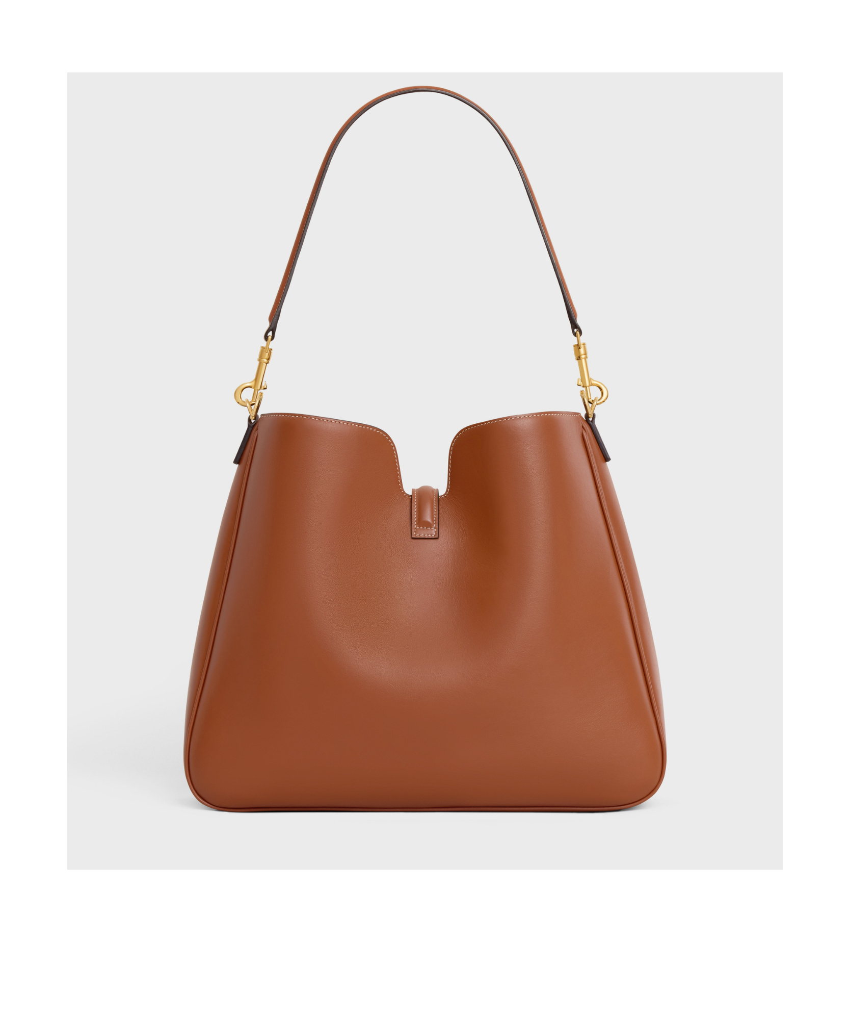 Celine Camille 16 Medium Soft Bag In Smooth Calfskin In Brown