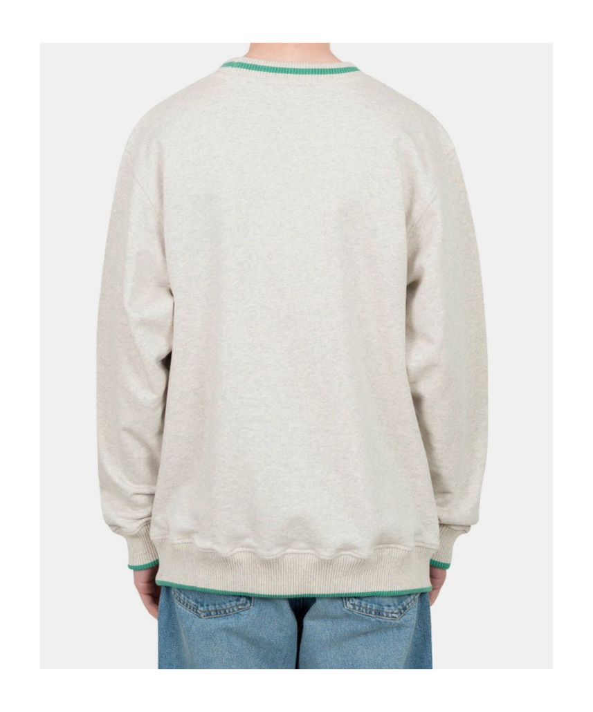 Drôle De Monsieur Logo Sweatshirt In White