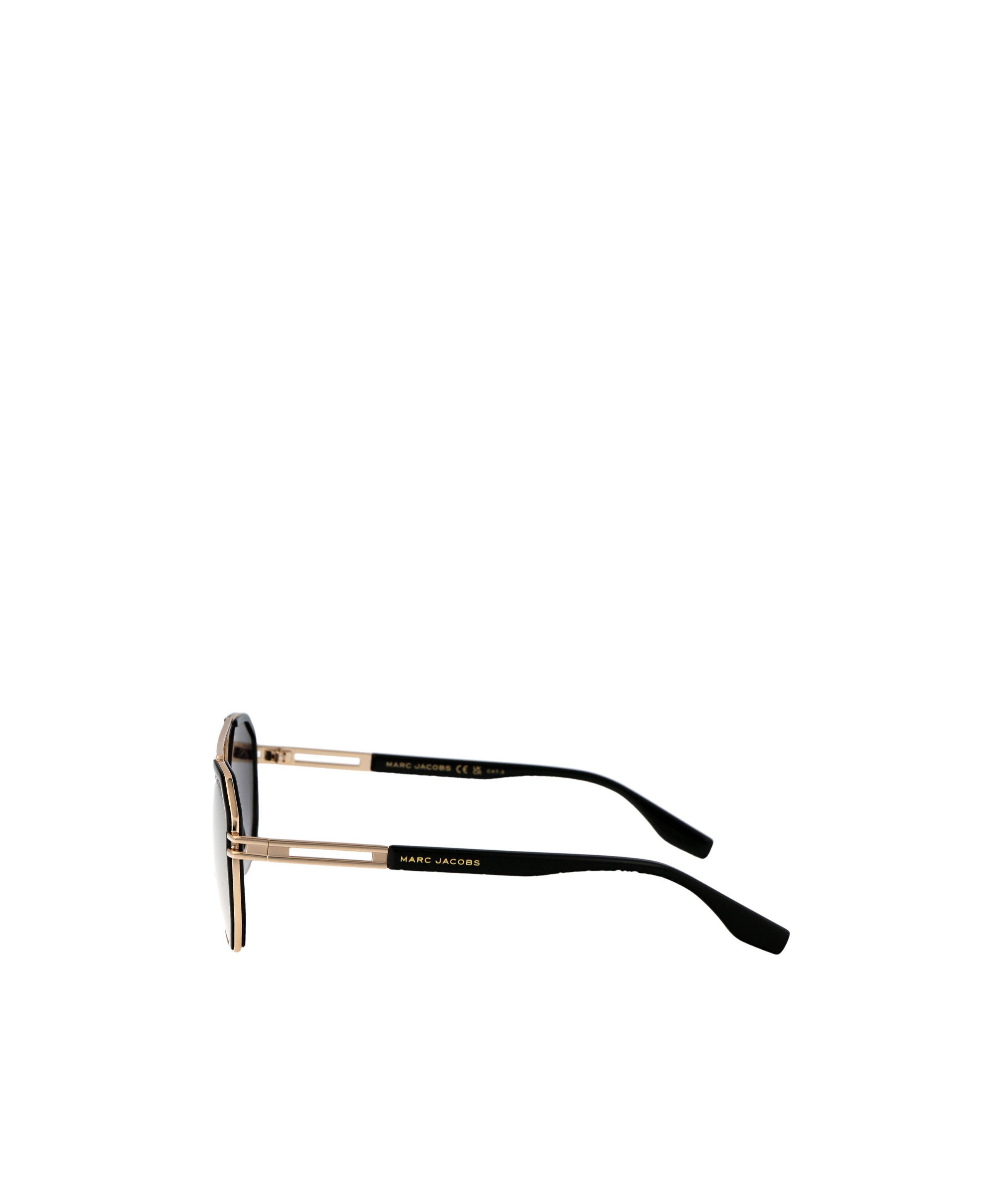 Marc Jacobs Logo Sunglasses In Black