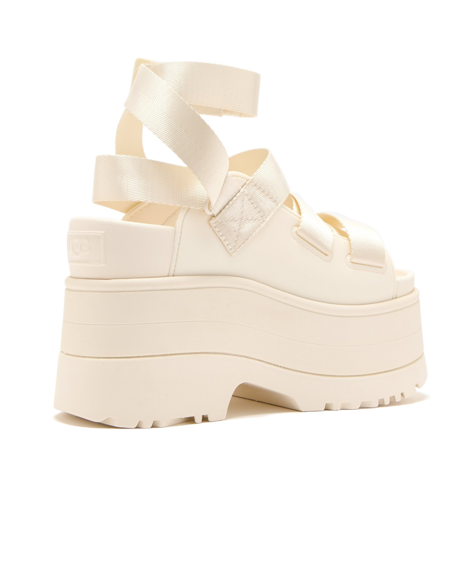 Ugg Platform Sandals In Nude
