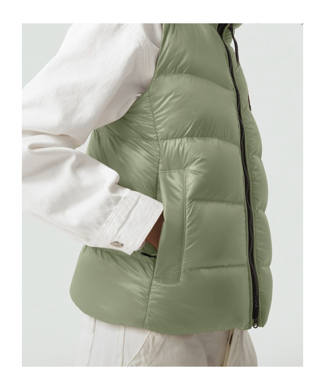 Canada Goose Cypress Lightweight Portable Vest In Green