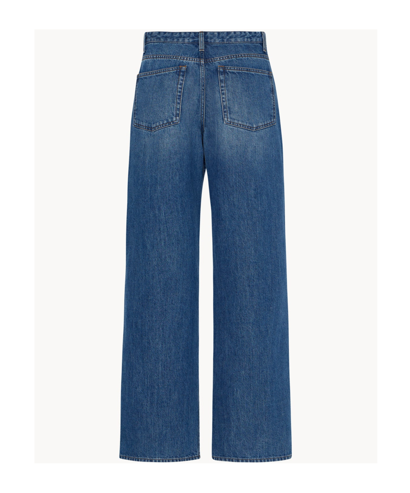 The Row Berty Wide Leg In Blue