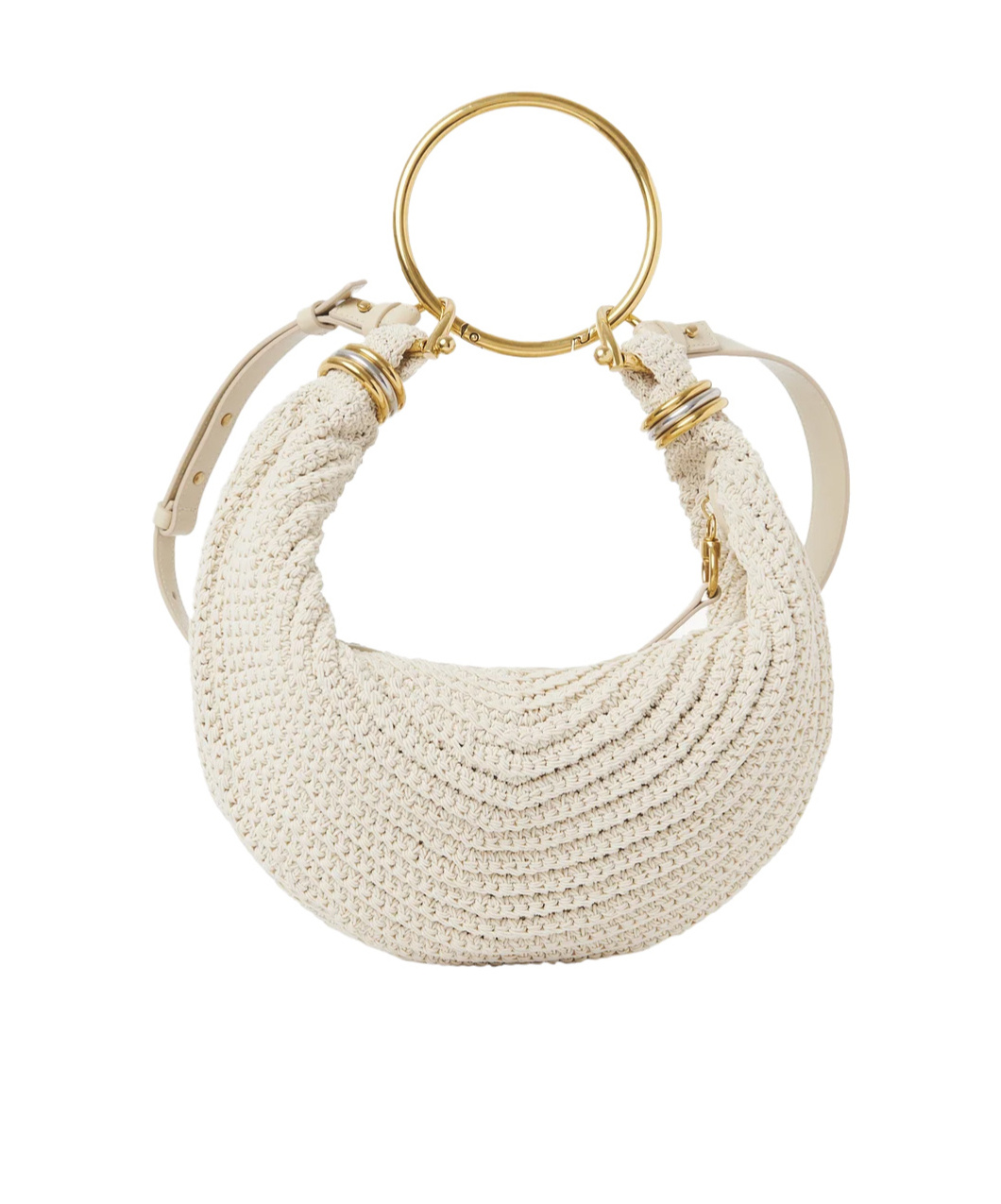 Chloé Zipper Shoulder Bag In Brown