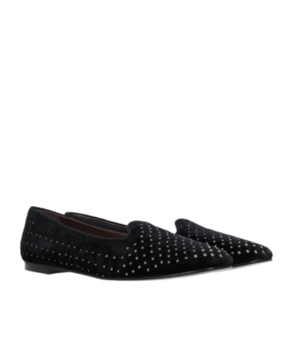 Castaã±er Round-toe Flat Shoes In Black