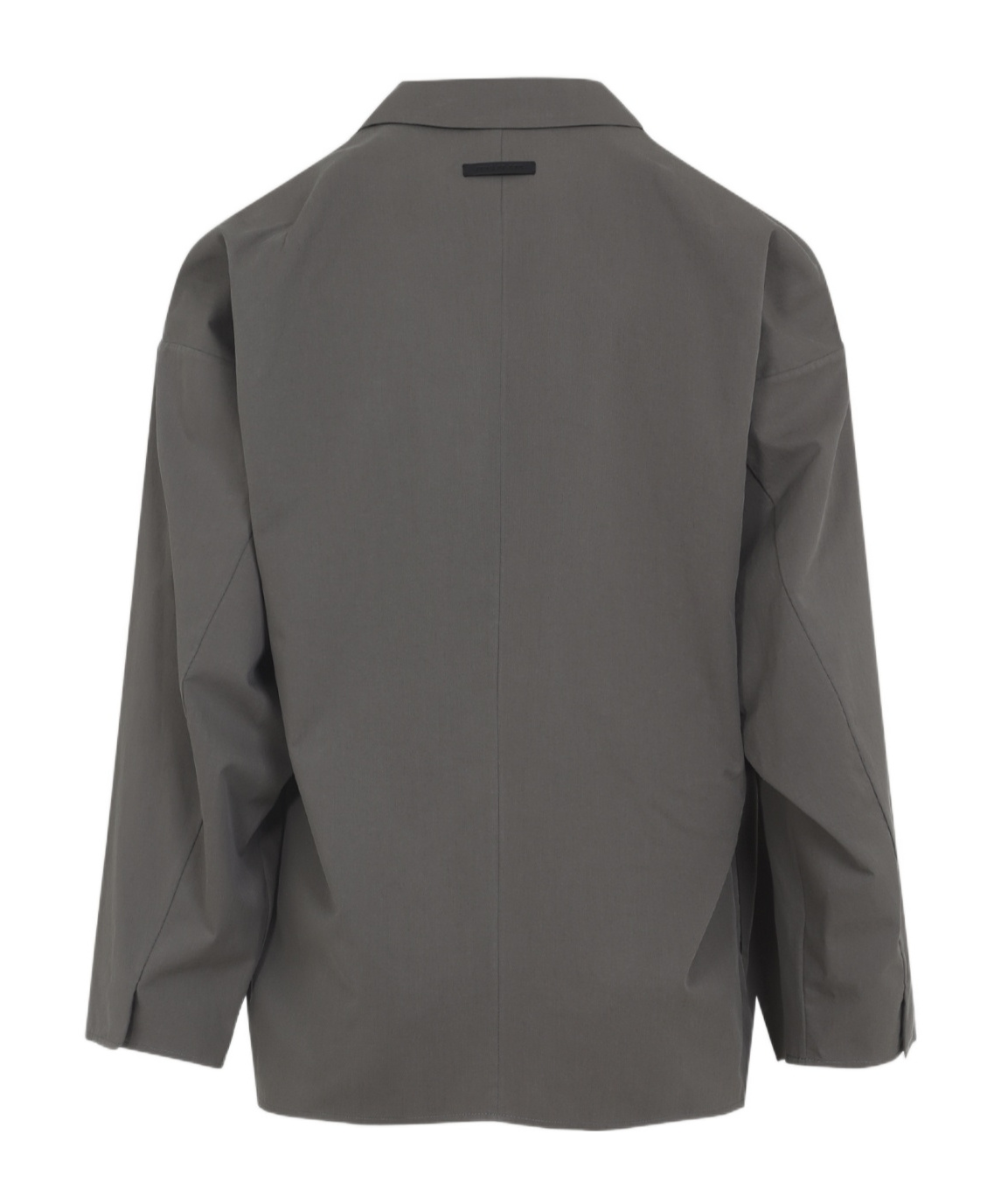 Fear Of God Casual Jacket With Notched Lapel And Soft Texture In Gray