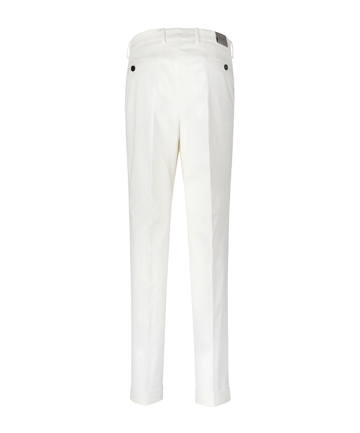 Berwich Tailored Wool Pants With Textured Finish In White
