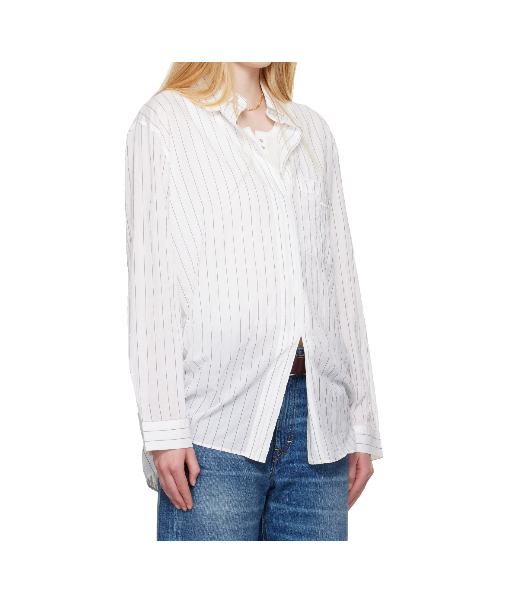 Our Legacy Work Shop Emporio Armani Grazia Shirt In White
