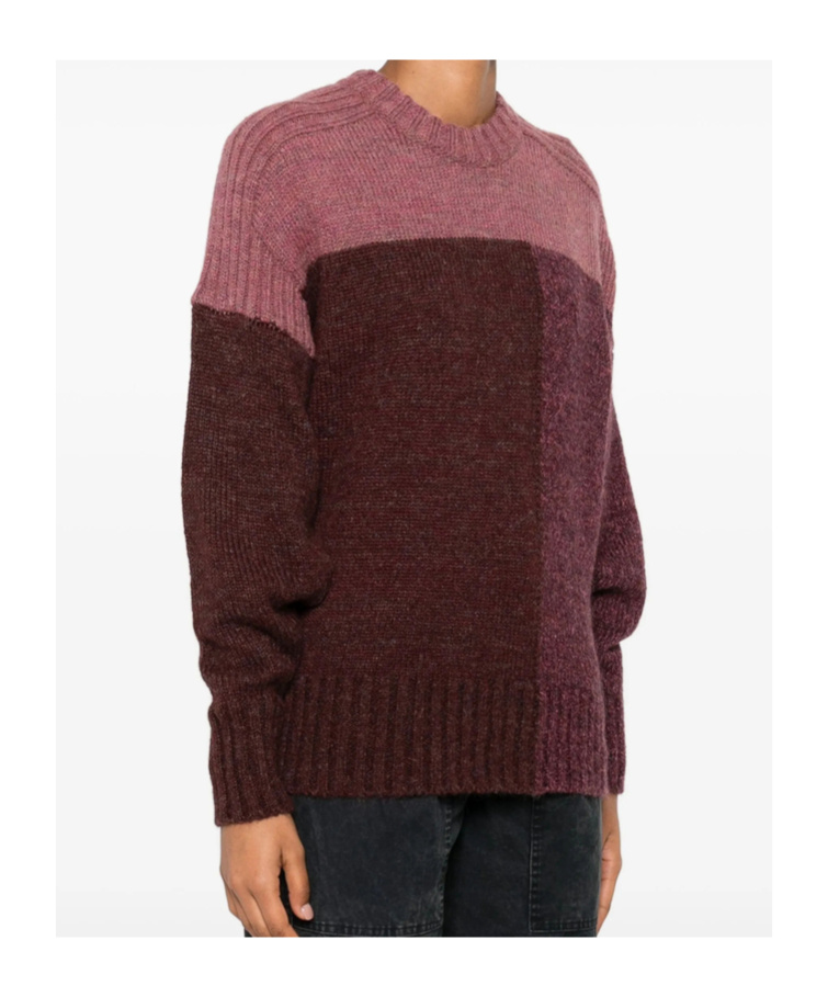 Isabel Marant Étoile Colour-block Ribbed Sweater In Multi