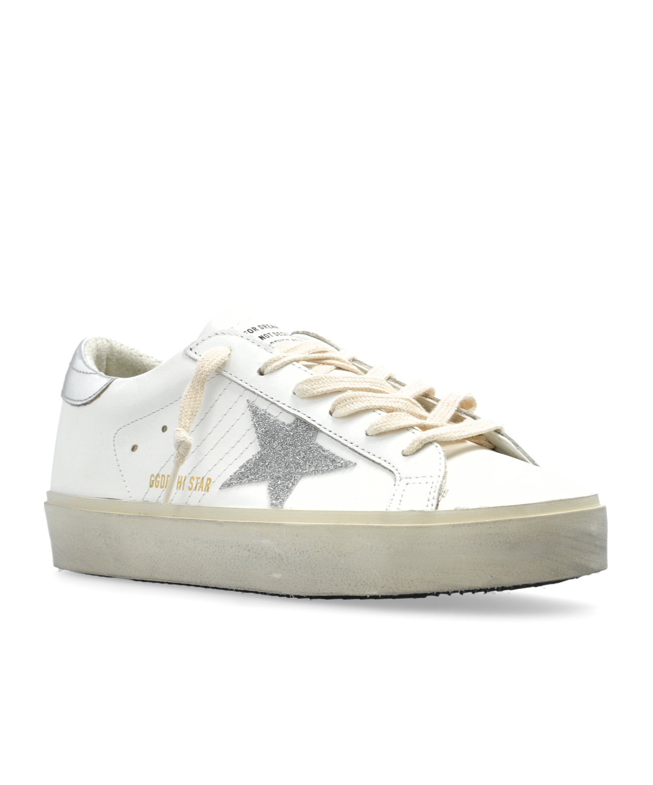 GOLDEN GOOSE GOLDEN GOOSE DELUXE BRAND HI STAR LOW-TOP SNEAKERS