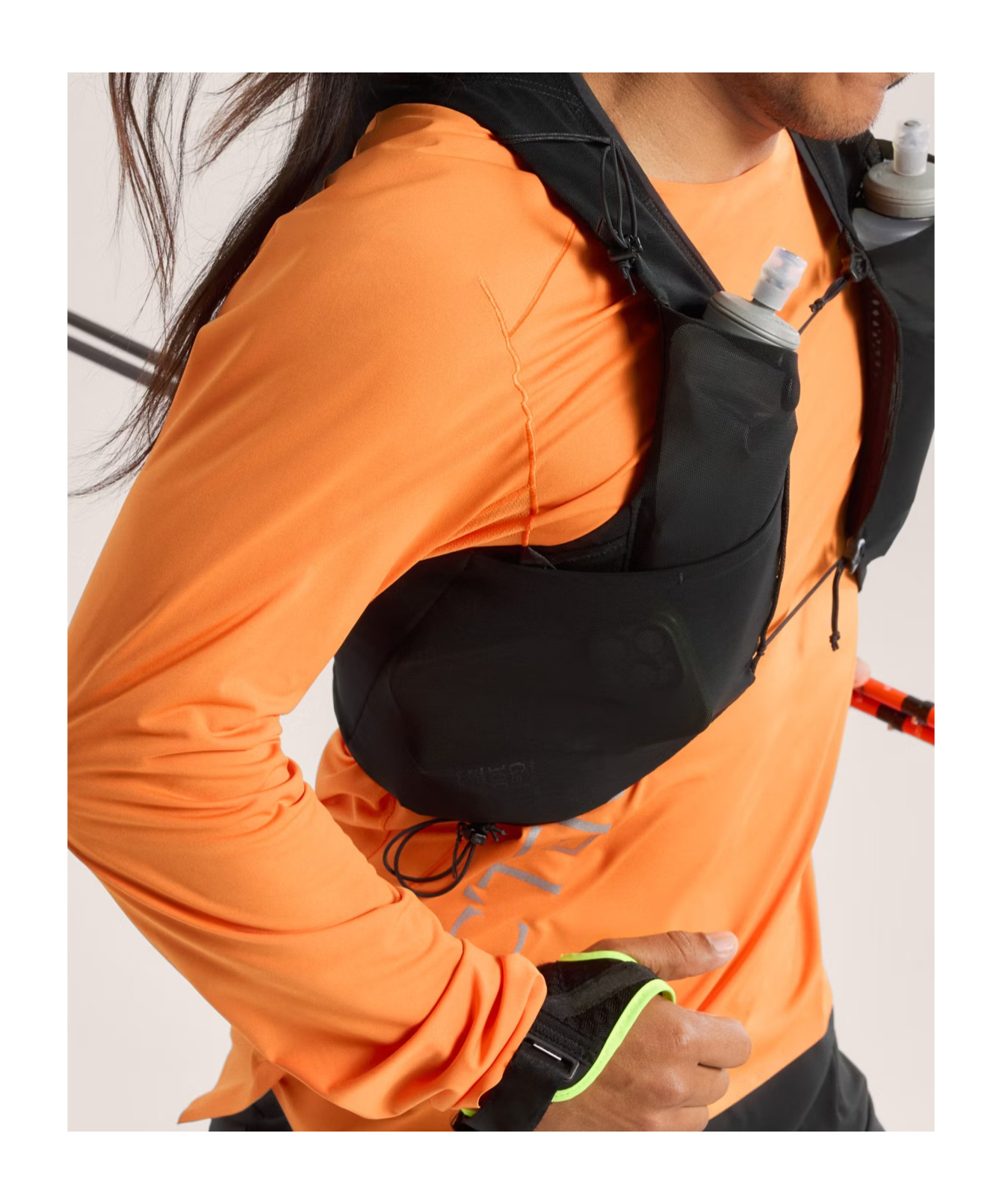 Shop Arc'teryx Norvan 7 Vest Men's In Black