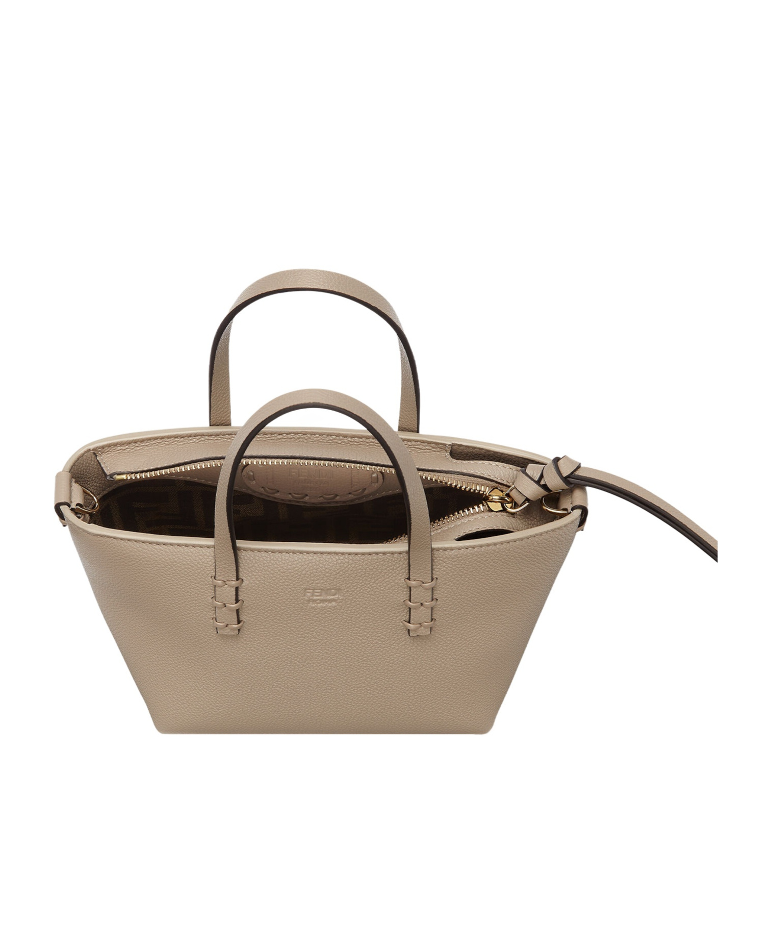 Fendi Women's Mini Roll Bag In Nude