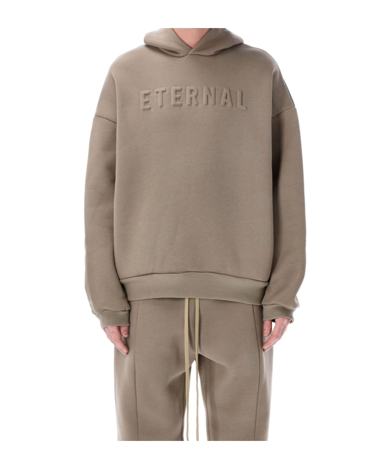 Fear Of God Hooded Cotton Blend Sweatshirt