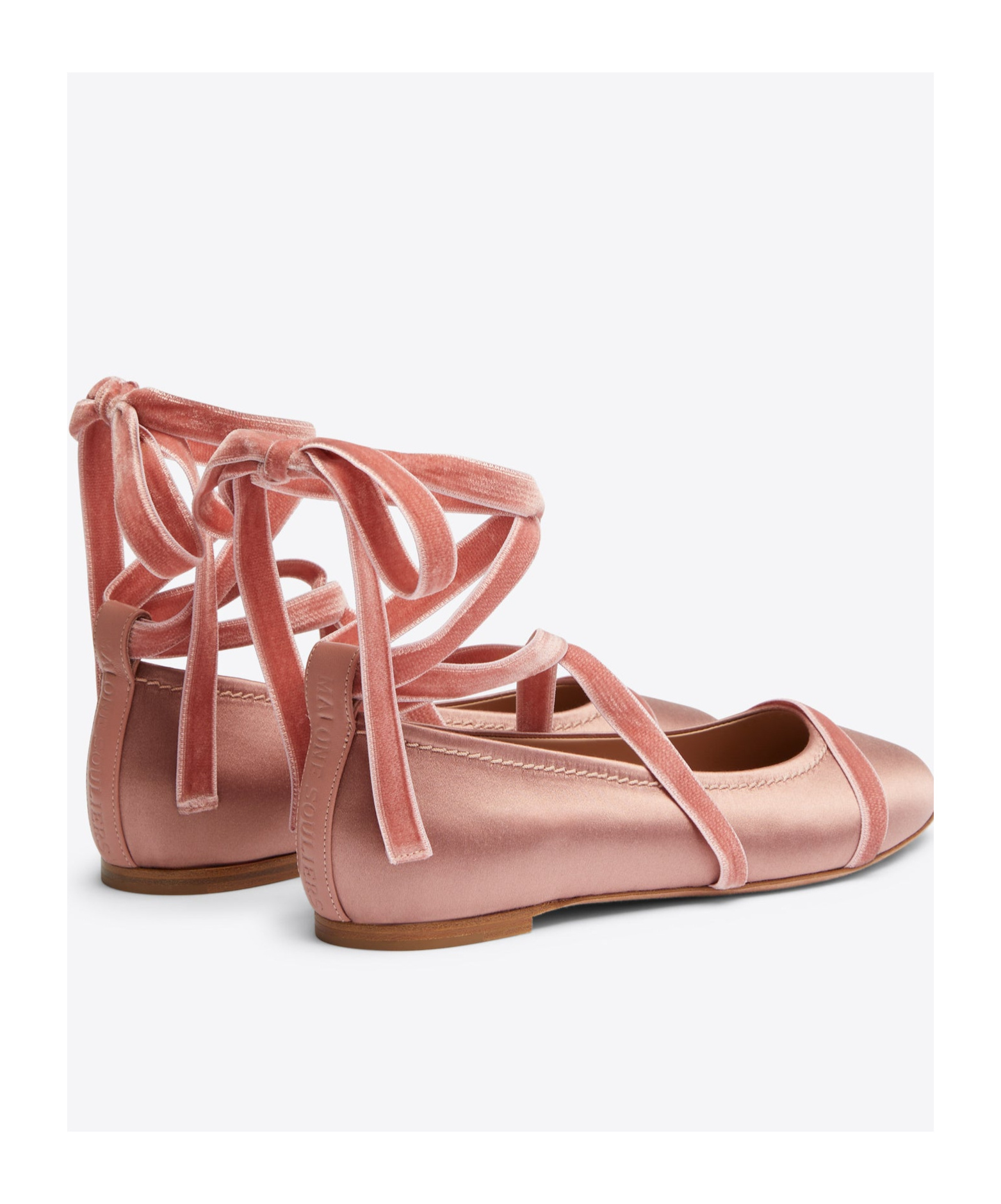 Malone Souliers Spencer Ballerina Shoes In Pink