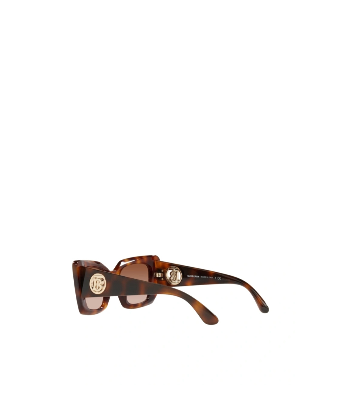 Burberry Tortoise Square-frame Sunglasses In Brown