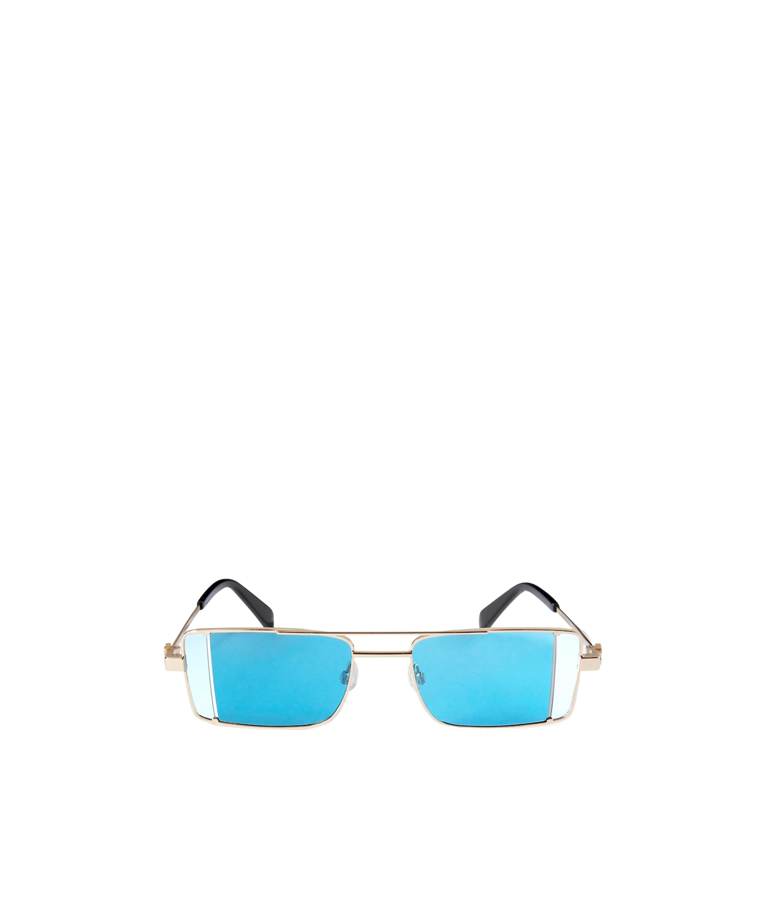 Off-white Rectangular Sunglasses In Blue