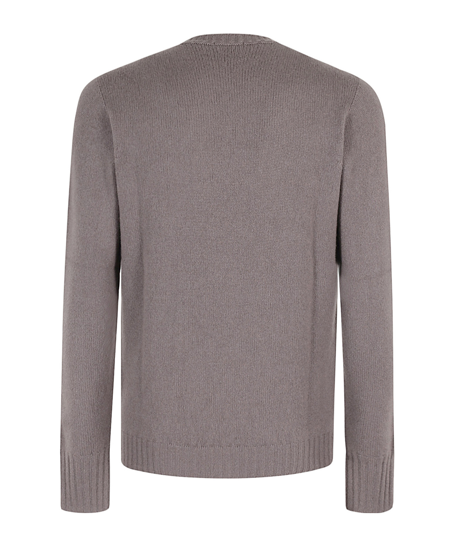 Drumohr Double Yarn Cashmere Sweater In Gray