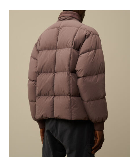C.p. Company Flatt Jacket In Brown