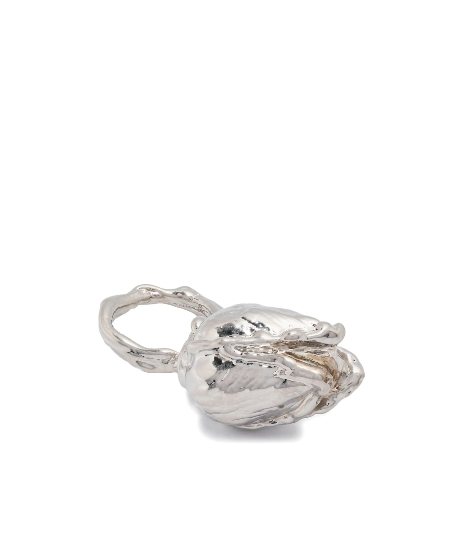 Marni Irregular Ring In Gray